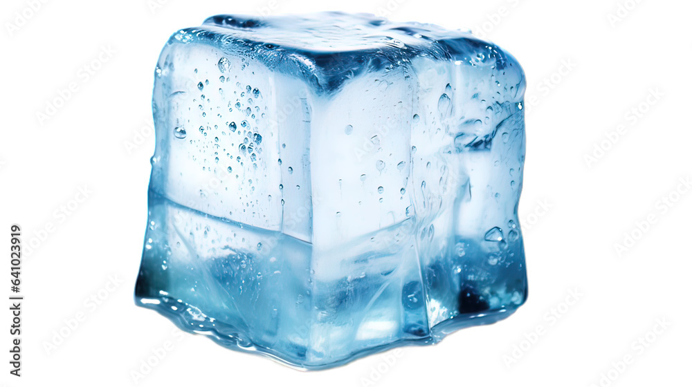 ice cube isolated on white background ice cube isolated on white background