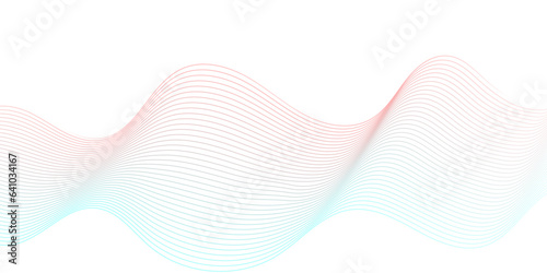 Seamless abstract blue smooth blend technology wave lines element swoosh speed wave lines modern stream background. Abstract wave line for banner, template, wallpaper background with wave design.