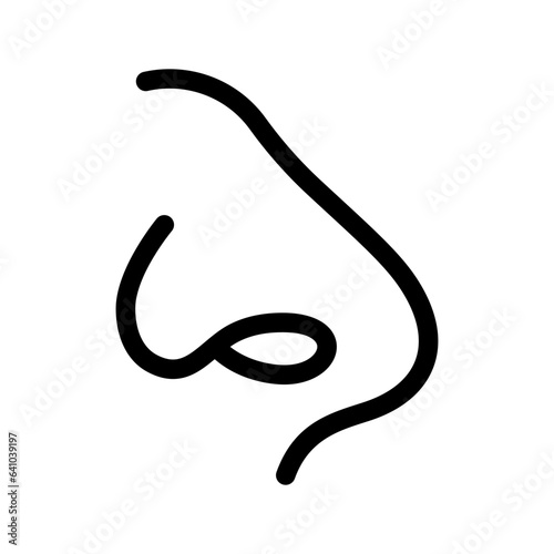 Nose Icon Vector Symbol Design Illustration