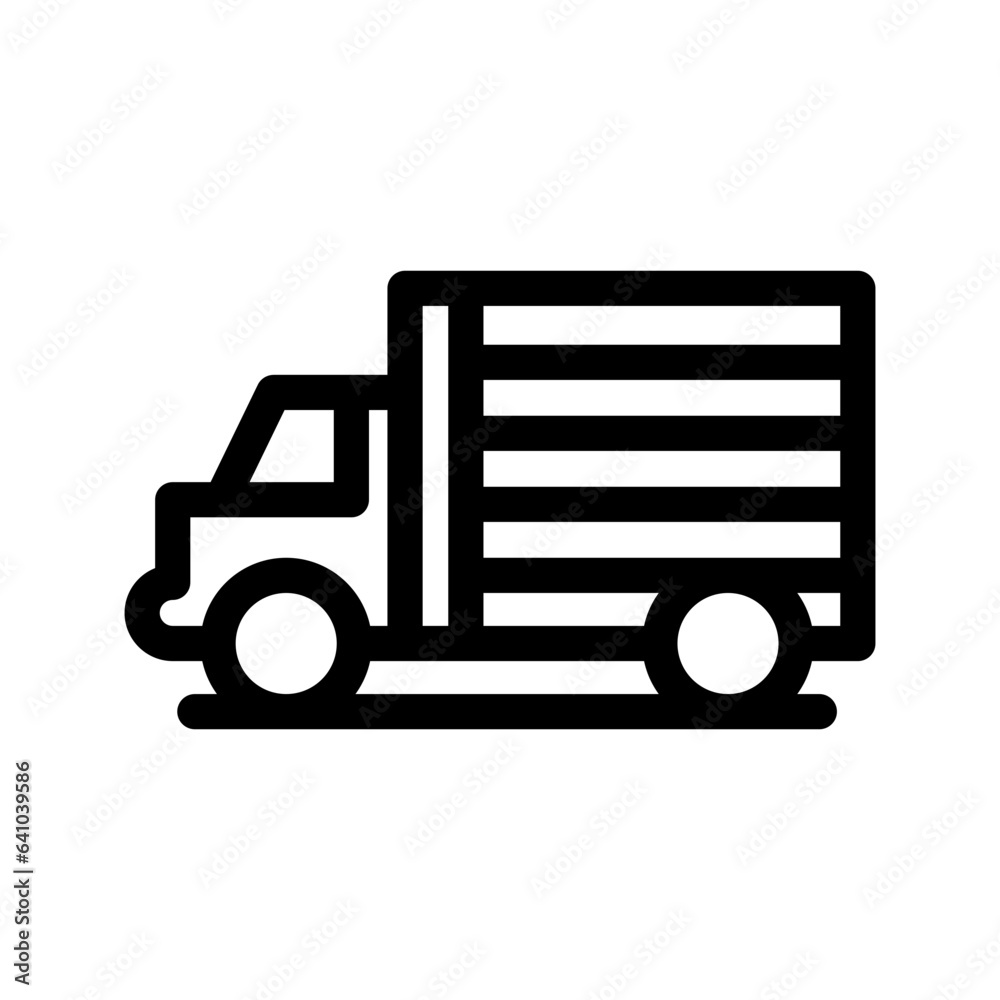 Transportation Truck Icon Vector Symbol Design Illustration Transportation Truck Icon Vector Symbol Design Illustration