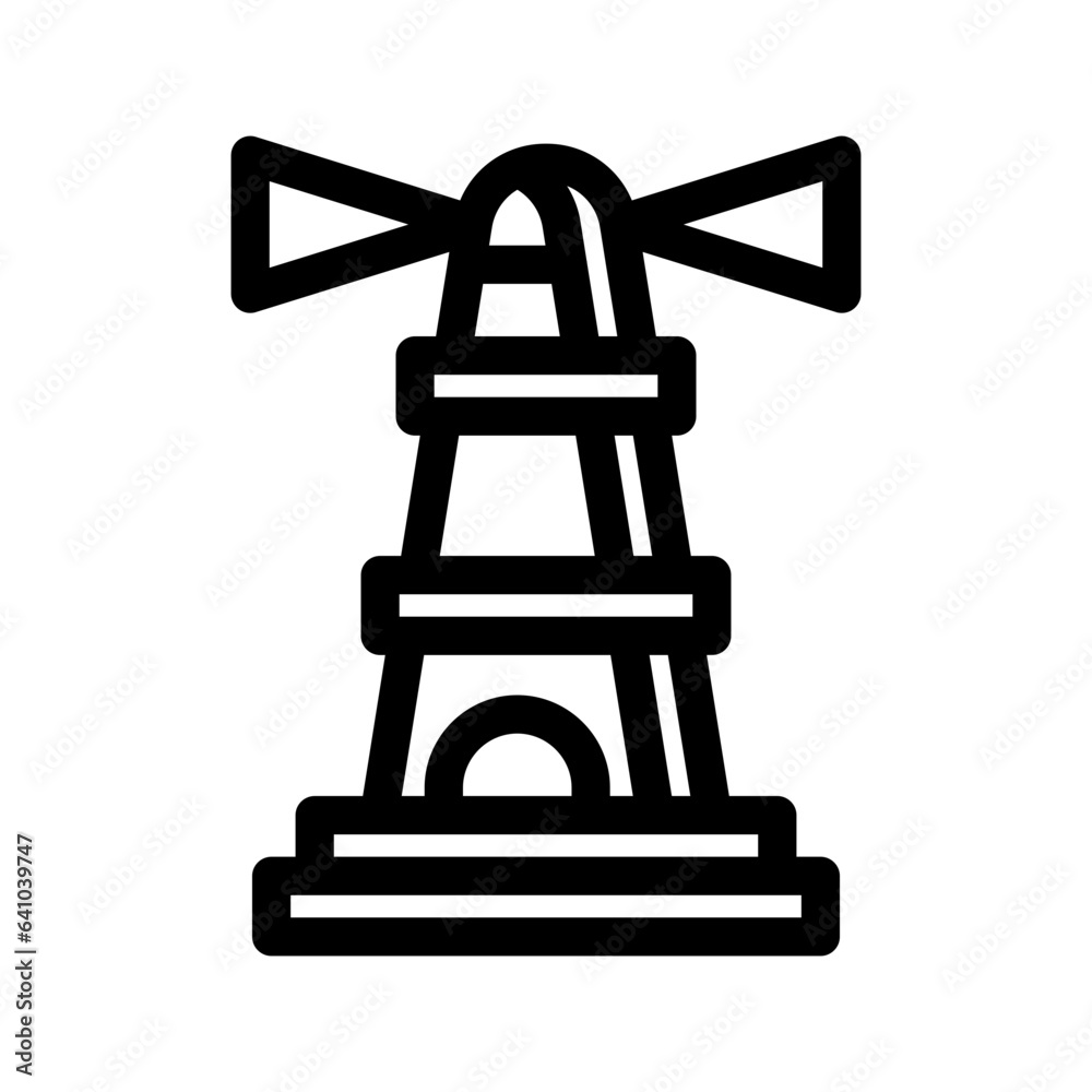 Lighthouse Icon Vector Symbol Design Illustration