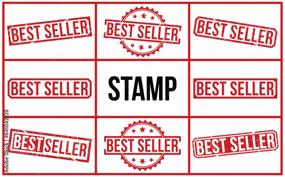 Best seller stamp red rubber stamp on white background. Best seller stamp sign. Best seller stamp. Best seller stamp red rubber stamp on white background. Best seller stamp sign. Best seller stamp.