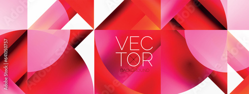 Minimalist marvel - squares and circles unite in harmonious geometry. Muted tones weave serene backdrop where structured tiles form dance of timeless elegance, epitomizing modern simplicity