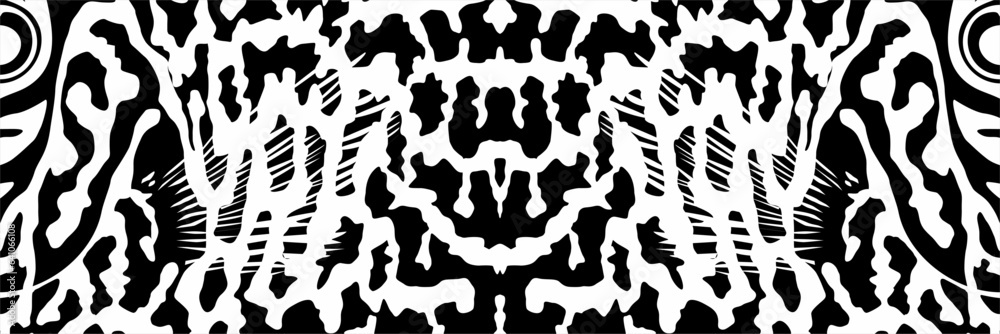 Artistic Motifs Pattern Inspired by Symphysodon or Discus Fish Skin, for decoration, ornate, background, website, wallpaper, fashion, interior, cover, animal print, or graphic design element Artistic Motifs Pattern Inspired by Symphysodon or Discus Fish Skin, for decoration, ornate, background, website, wallpaper, fashion, interior, cover, animal print, or graphic design element