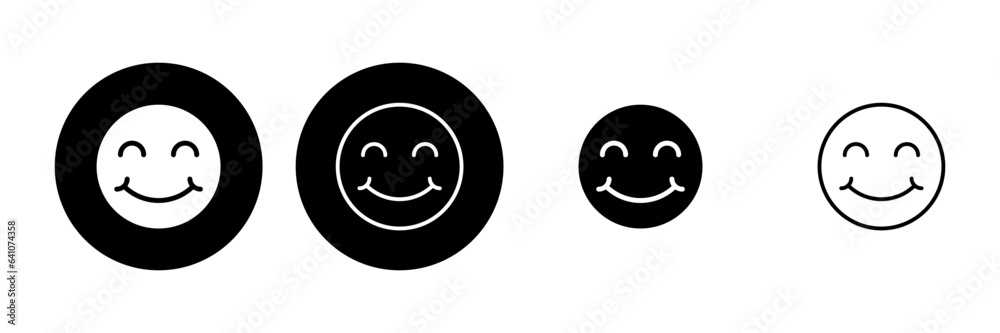 smile icon set. smile emoticon icon. feedback smile icon set. smile emoticon icon. feedback