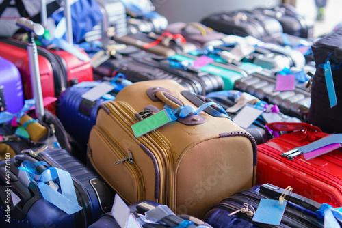 Luggage consisting of large suitcases rucksacks and travel bag © CasanoWa Stutio