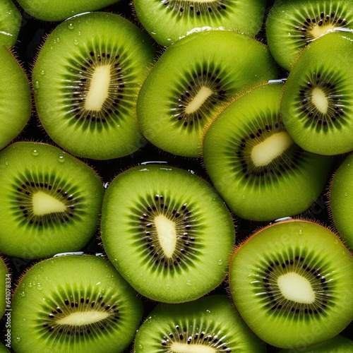 Kiwi as seamless tiles