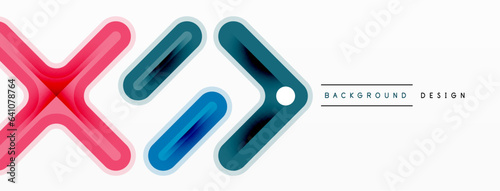 Cross line background minimal geometric template. Design for wallpaper, banner, background, landing page, wall art, invitation, prints, posters