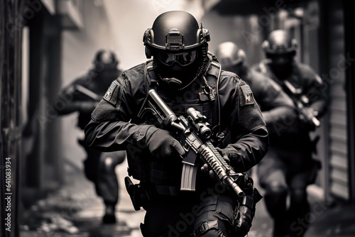 armed special forces to suppress violent crime