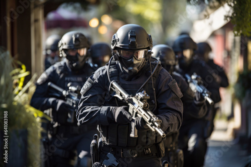 armed special forces to suppress violent crime