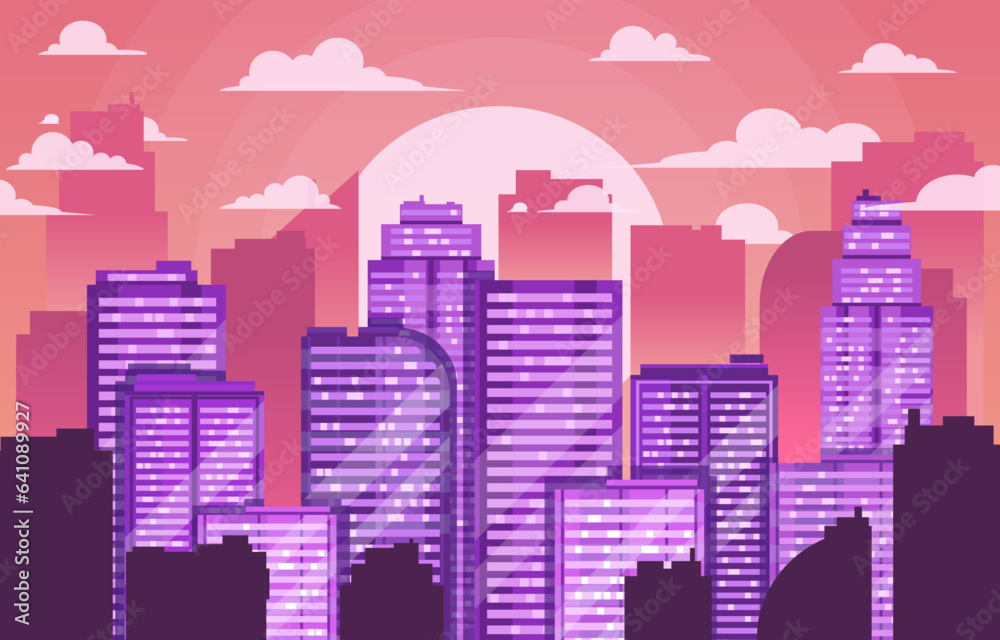 Fototapeta premium Skyscraper Background