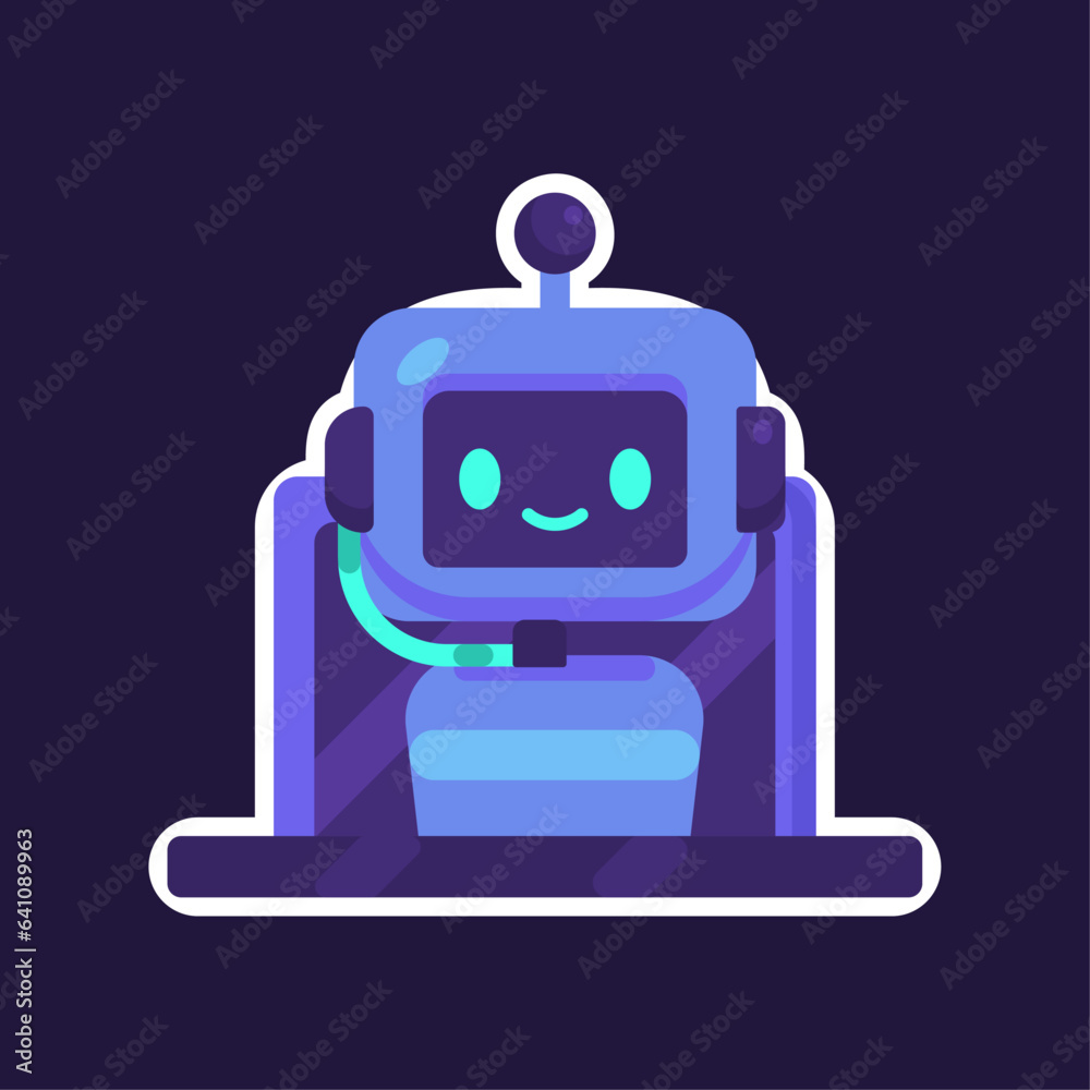 chat bot sticker chat bot sticker