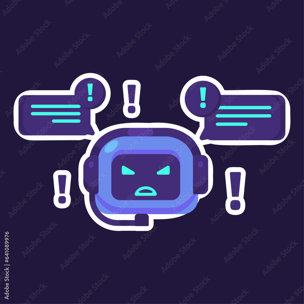 chat bot sticker chat bot sticker
