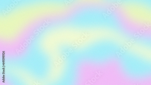 Holographic neon background. Wallpaper hologram abstract gradient. Colorful curve illustration wavy holographic fluid backgrounds