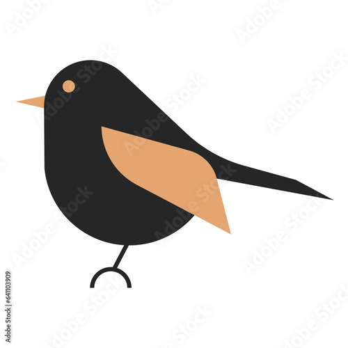 Bird flat illustration