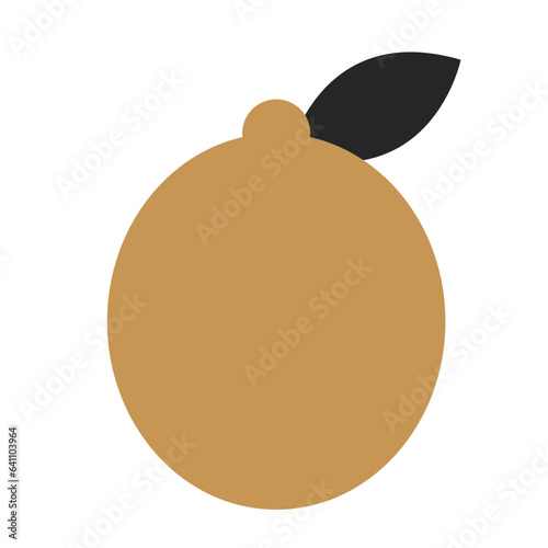 Lemon flat illustration