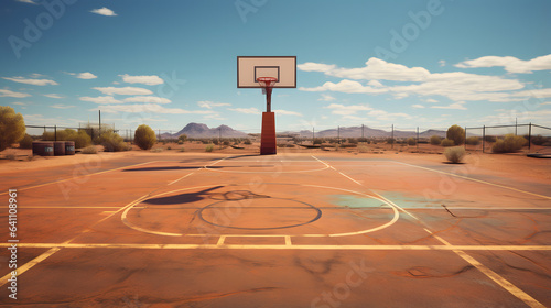 Basketball court © Cedar