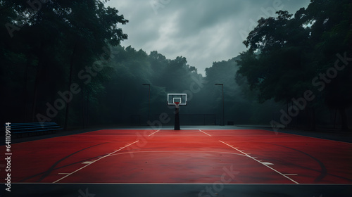 Basketball court © Cedar