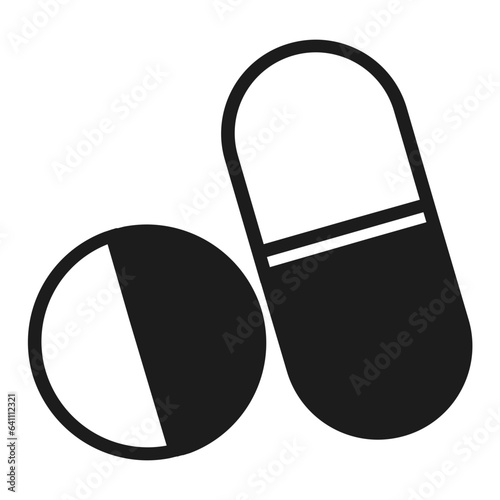drug icon illustration