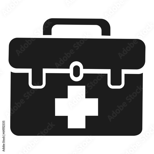 first aid box icon illustration