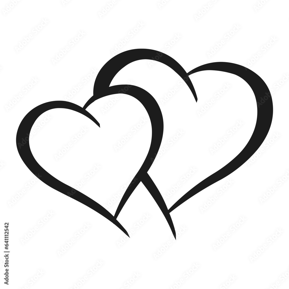 heart with a heart icon illustration heart with a heart icon illustration