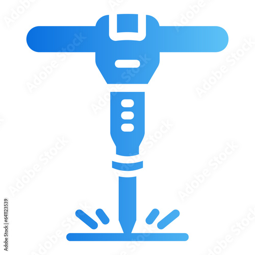 jackhammer gradient icon