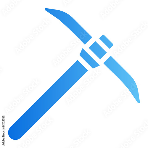 pickaxe gradient icon