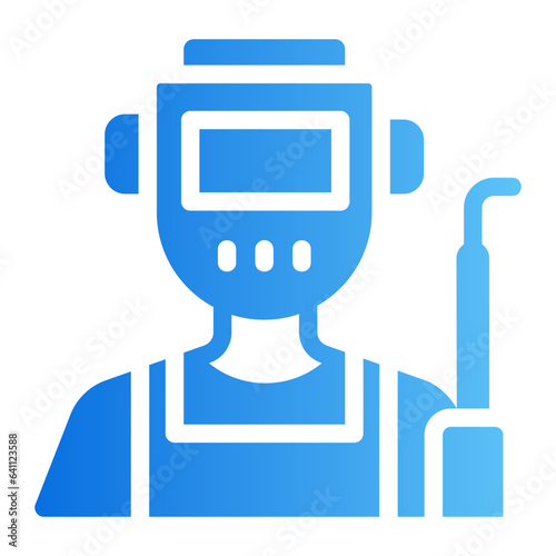 welder gradient icon