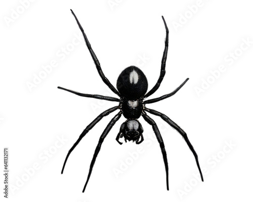 Spider isolated on transparent background