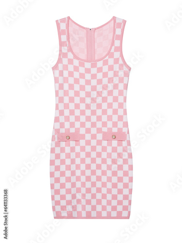 Pink puzzle dress