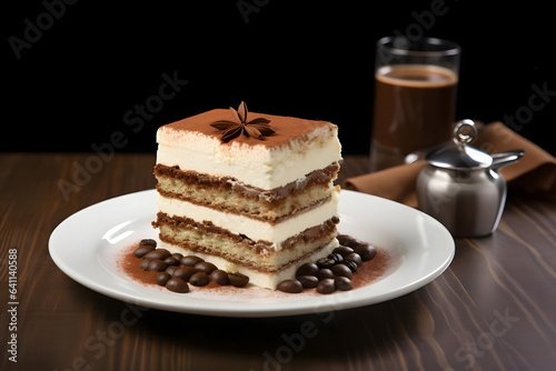 Tiramisu Cake, elegant layers of coffee infused indulgence