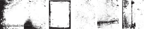Grunge Urban Backgrounds set.Texture Vector.Dust Overlay Distress Grain ,Simply Place illustration over any Object to Create grungy Effect.abstract,splattered ,dirty, grange texture for your design.