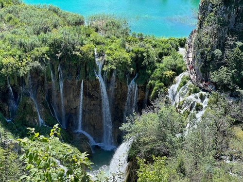 Landscape and environment of Plitvice Lakes National Park (UNESCO) - Plitvica, Croatia or Slikoviti krajobrazi i prekrasni motivi iz nacionalnog parka Plitvička jezera - Plitvice, Hrvatska photo