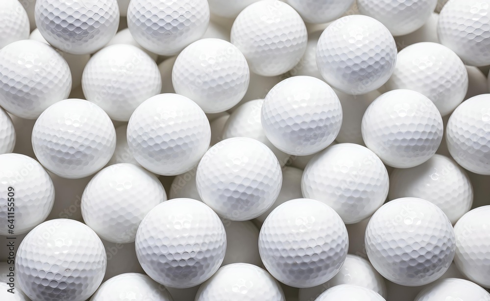 Lot of bright white golf balls as a background. Lot of bright white golf balls as a background.