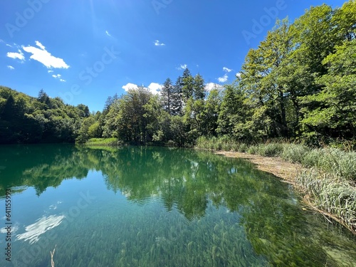 Landscape and environment of Plitvice Lakes National Park (UNESCO) - Plitvica, Croatia or Slikoviti krajobrazi i prekrasni motivi iz nacionalnog parka Plitvička jezera - Plitvice, Hrvatska photo