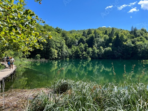 Landscape and environment of Plitvice Lakes National Park (UNESCO) - Plitvica, Croatia or Slikoviti krajobrazi i prekrasni motivi iz nacionalnog parka Plitvička jezera - Plitvice, Hrvatska