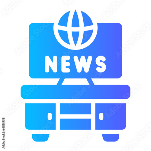 breaking news Gradient icon