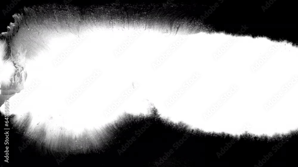 Black ink artistic flow splatter spots spills white paper beautiful reveal dripping streaks spread fluid ink alpha matte isolated watercolor ink drops transition Black ink artistic flow splatter spots spills white paper beautiful reveal dripping streaks spread fluid ink alpha matte isolated watercolor ink drops transition