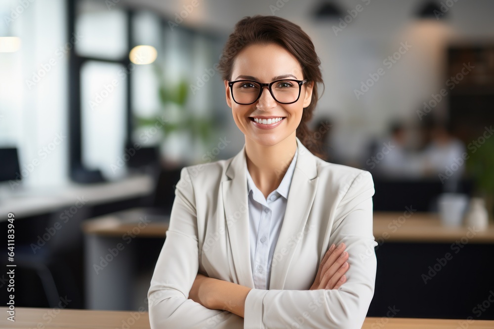 Happy mid aged business woman manager at office. Corporate leader, bank or insurance agent, lawyer, accountant, successful woman, leader manager looking at camera. Happy mid aged business woman manager at office. Corporate leader, bank or insurance agent, lawyer, accountant, successful woman, leader manager looking at camera.