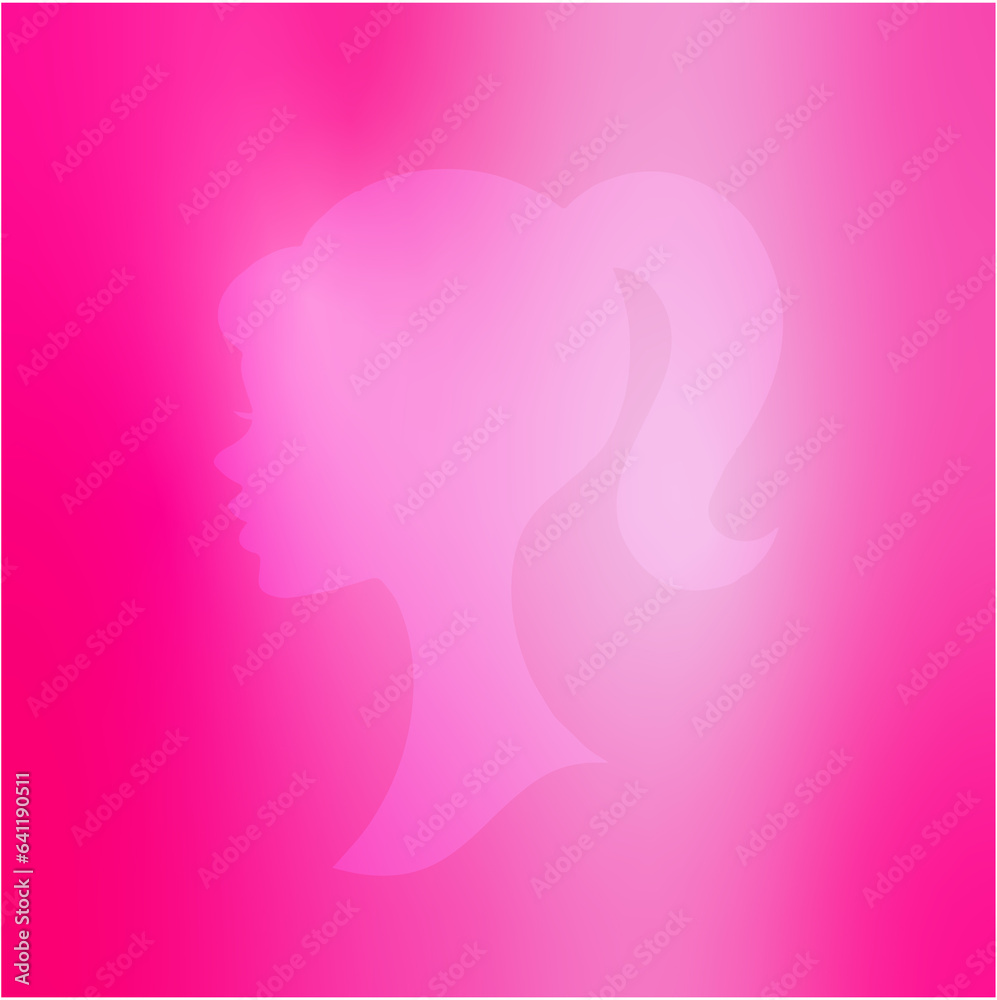 Hot pink background with pink banner poster background, terrazzo. trendy background like in the movie Hot pink background with pink banner poster background, terrazzo. trendy background like in the movie