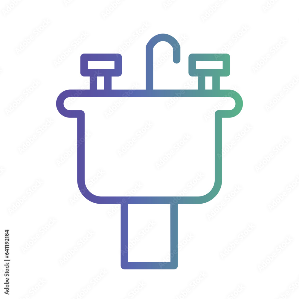 Sink Plumber Basin Icon Sink Plumber Basin Icon