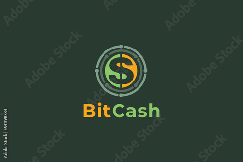 Currency S Letter Marketing Trading Networking Vector Logo