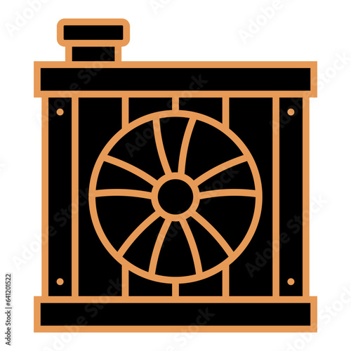 Car Radiator Icon