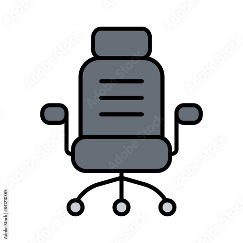 Office chair icon