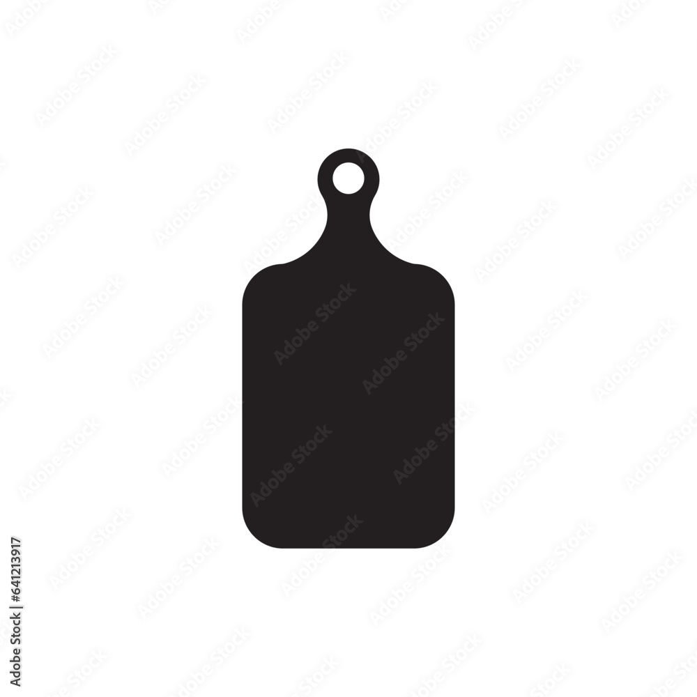 Obraz premium cutting board icon vector
