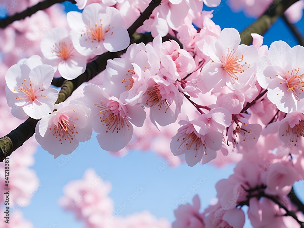 Spring Sakura blossom Generative Ai Spring Sakura blossom Generative Ai