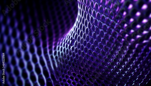 purple glass zoom background
