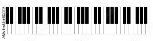 Tableau sur toile Piano keyboard