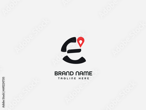 location letter business logo design