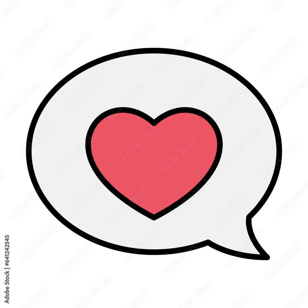 Love message icon